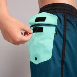 SHORT DE BAIN 500 BLEU NOIR -Plongée Série Magasin short de bain 500 bleu noir 7