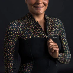 Shorty Culotte Manches Longues Front Zip LEO -Plongée Série Magasin shorty culotte manches longues front zip leo 4