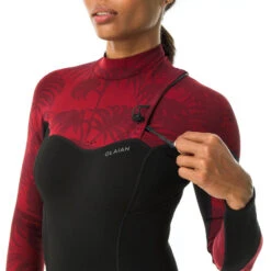 Shorty Manches Longues Femme Expert Néoprène Mousse 1.5 Mm Extra Souple Sans Zip -Plongée Série Magasin shorty manches longues femme expert neoprene mousse 15 mm extra souple sans zip 5