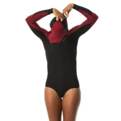 Shorty Manches Longues Femme Expert Néoprène Mousse 1.5 Mm Extra Souple Sans Zip -Plongée Série Magasin shorty manches longues femme expert neoprene mousse 15 mm extra souple sans zip 9