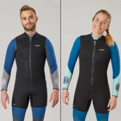 Shorty Néoprène Sur-combinaison De Plongée Sous-marine SCD 5,5 Mm Noir -Plongée Série Magasin shorty neoprene sur combinaison de plongee sous marine scd 55 mm noir 1