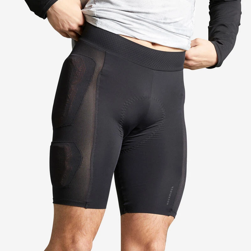 Rockrider Sous Short De Protection Vélo VTT All-mountain Enduro FEEL D_HIP D3O® 3 Rockrider Sous Short De Protection Vélo VTT All-mountain Enduro FEEL D_HIP D3O®
