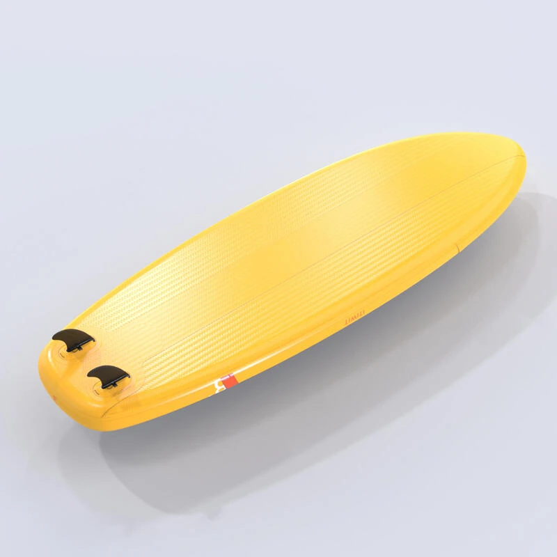 STAND UP PADDLE GONFLABLE DEBUTANT COMPACT S BLANC - JAUNE 7 STAND UP PADDLE GONFLABLE DEBUTANT COMPACT S BLANC - JAUNE – Image 5