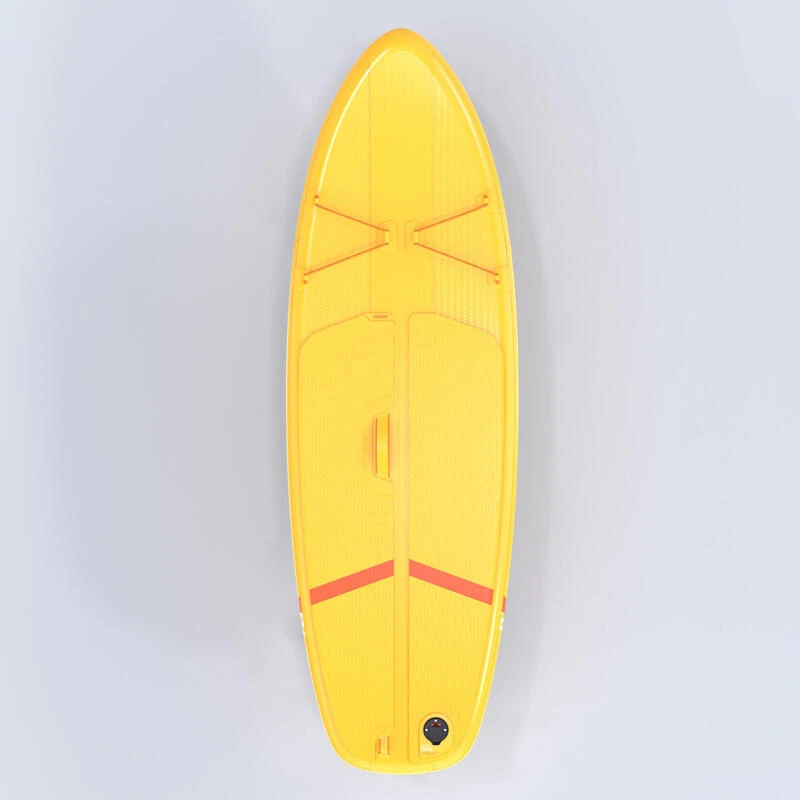 STAND UP PADDLE GONFLABLE DEBUTANT COMPACT S BLANC - JAUNE 9 STAND UP PADDLE GONFLABLE DEBUTANT COMPACT S BLANC - JAUNE – Image 7