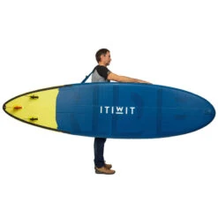 STAND UP PADDLE GONFLABLE LONGBOARD DE SURF 500 10' 140L BLEU -Plongée Série Magasin stand up paddle gonflable longboard de surf 500 10 140l bleu 3