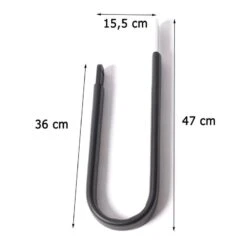 Support Mural - Rack Metal Pour Shortboard