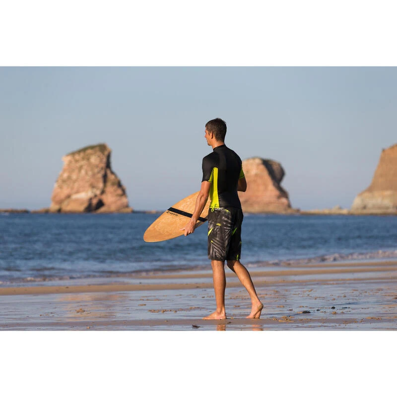 Surf Boardshort Long 500 Jungle Grey 8 Surf Boardshort Long 500 Jungle Grey – Image 6