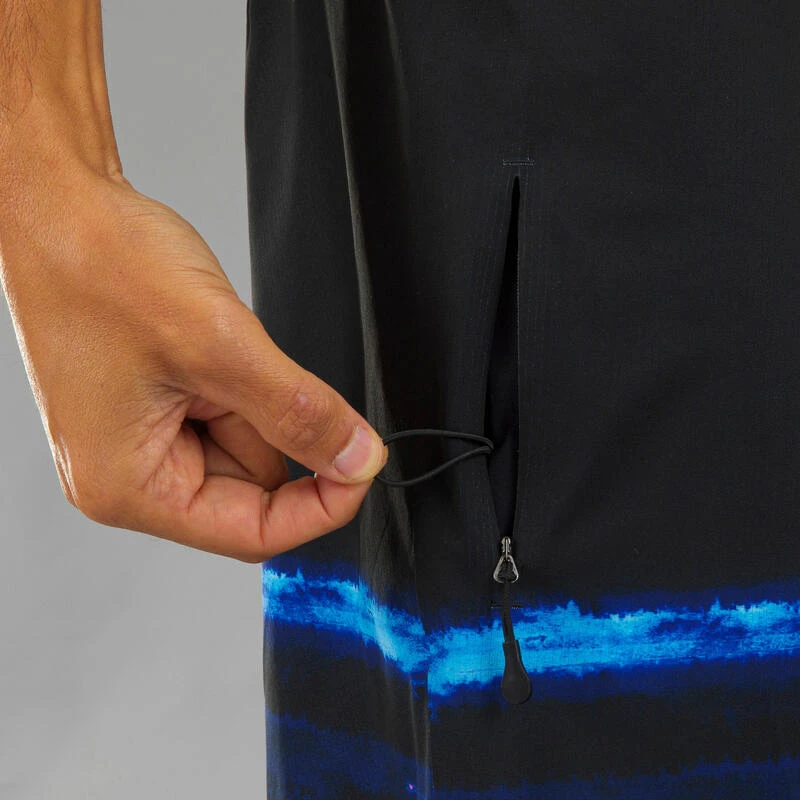 Surf Boardshort Long 900 TIE BLUE 7 Surf Boardshort Long 900 TIE BLUE – Image 5