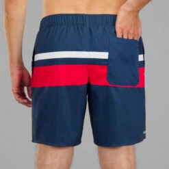 Surf Boardshort Standard 100POPSTRP BLUE -Plongée Série Magasin surf boardshort standard 100popstrp blue 3