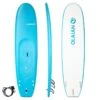 SURF MOUSSE 100 8'2" Livrée Avec Un Leash Et 3 Ailerons. 2 SURF MOUSSE 100 8'2" Livrée Avec Un Leash Et 3 Ailerons. -Plongée Série Magasin surf mousse 100 82 livree avec un leash et 3 ailerons