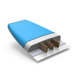 SURF MOUSSE 100 8'2" Livrée Avec Un Leash Et 3 Ailerons. -Plongée Série Magasin surf mousse 100 82 livree avec un leash et 3 ailerons 2