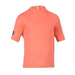 T-shirt Anti UV Bébé Manches Courtes Corail -Plongée Série Magasin t shirt anti uv bebe manches courtes corail 6
