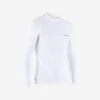 Tee Shirt Anti UV Surf Top 100 Manches Longues Homme Blanc 1 Tee Shirt Anti UV Surf Top 100 Manches Longues Homme Blanc -Plongée Série Magasin tee shirt anti uv surf top 100 manches longues homme blanc