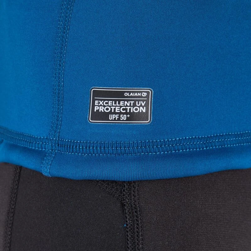 Tee Shirt Polaire Manches Courtes Enfant Bleu 6 Tee Shirt Polaire Manches Courtes Enfant Bleu – Image 4