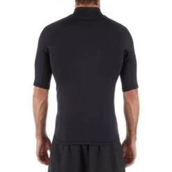 Plongée Série Magasin -Plongée Série Magasin tee shirt surf top thermique 900 polaire manches courtes homme noir 1