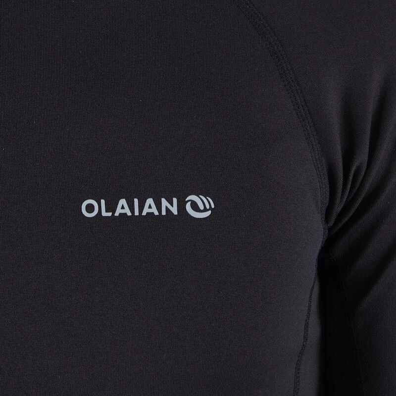 Tee Shirt Surf Top Thermique 900 Polaire Manches Courtes Homme Noir 6 Tee Shirt Surf Top Thermique 900 Polaire Manches Courtes Homme Noir – Image 4