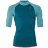Top Néoprène 100 Manches Courtes Homme Turquoise -Plongée Série Magasin top neoprene 100 manches courtes homme turquoise