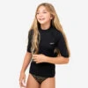 Top Solaire Anti UV Junior Noir -Plongée Série Magasin top solaire anti uv junior noir