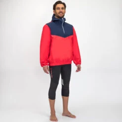 Tribord Vareuse Coupe-vent Voile Adulte Dinghy 100 Rouge/bleu -Plongée Série Magasin vareuse coupe vent voile adulte dinghy 100 rougebleu 1