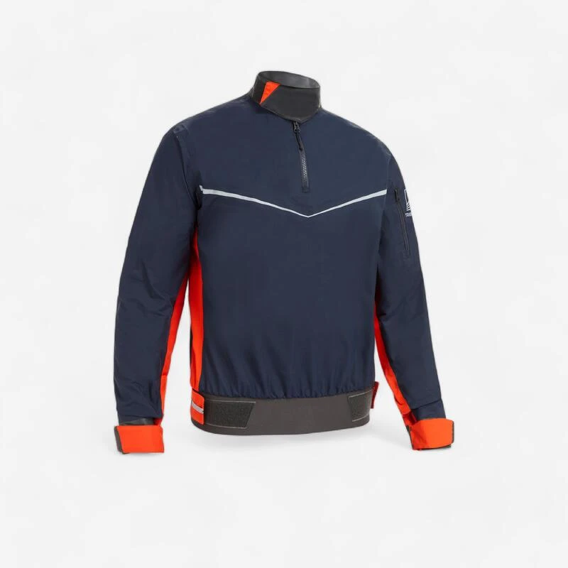 Tribord Vareuse Coupe-vent Voile Homme Dinghy 500 Bleu Foncé/orange 3 Tribord Vareuse Coupe-vent Voile Homme Dinghy 500 Bleu Foncé/orange